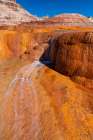 USA-Utah Crystal Geyser-a cold water geyser-travertine geological formation-near Green River Art Print